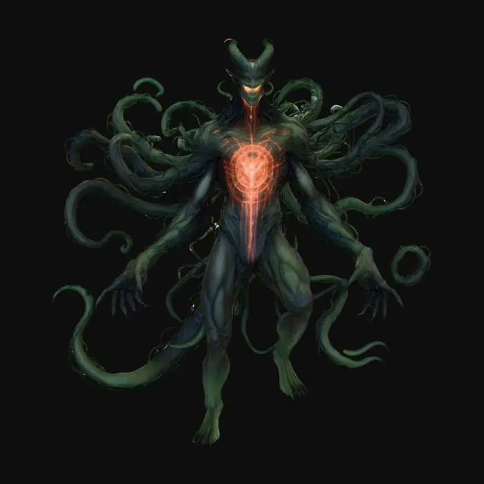 3D model for Eldritch Entity Emergence