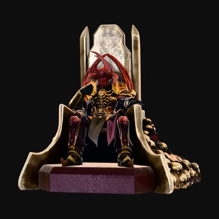 3D model for Demonic Throne