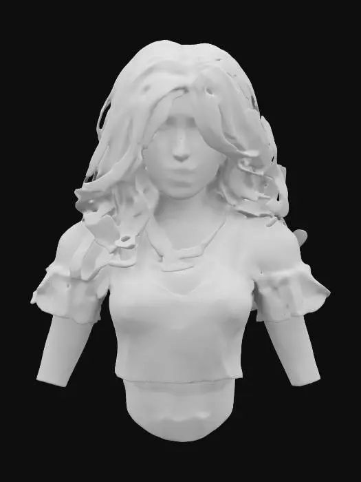 3D model for Mia Khalifa, unreal engine 5, highest quality, highest resolution, insane detailed, character design, z-brush, v-ray, full body, no mask