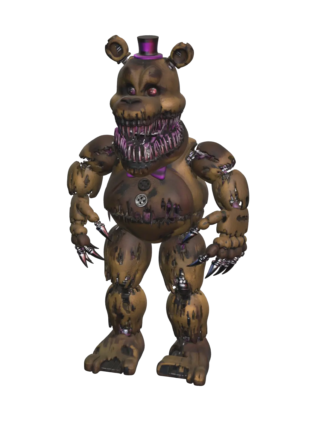 fnaf 4 animatronics
