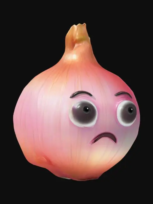 3D model for Las cebollas dicen No Sé