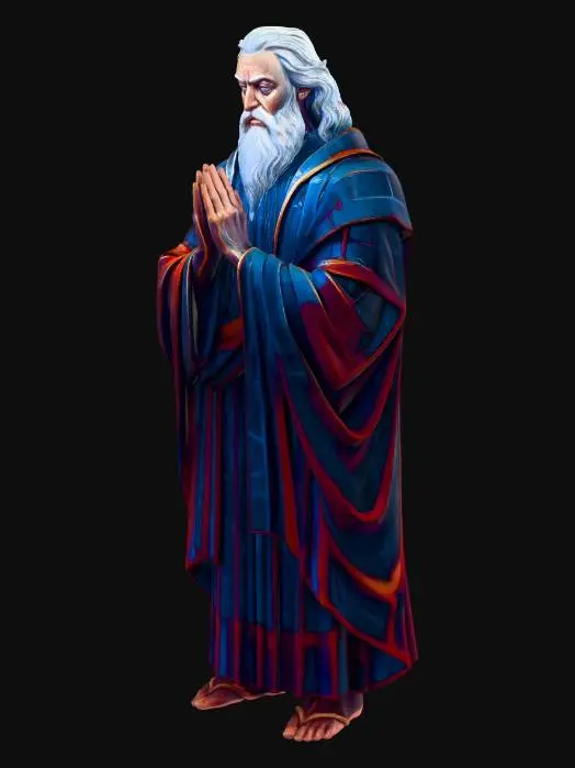 3D model for Neon Halo Sage