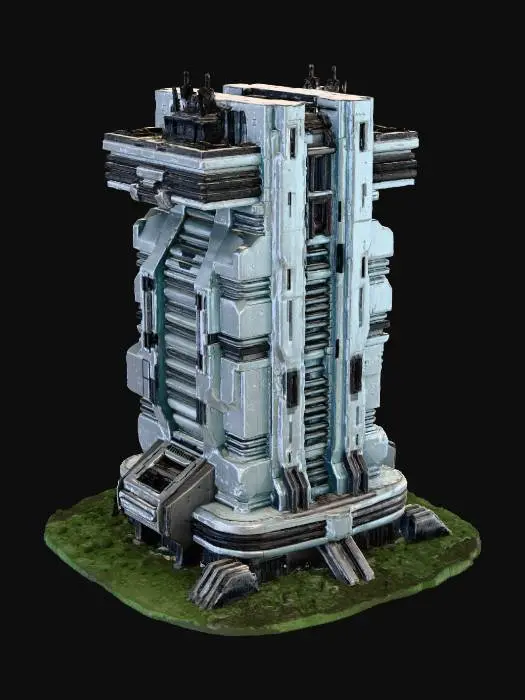 3D model for Brutalist building, #Thanksgiving#