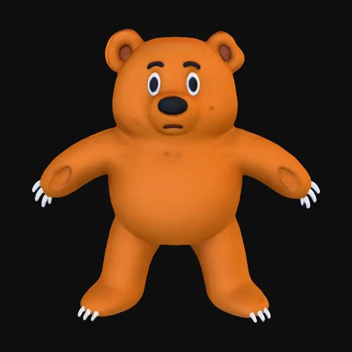 3D model for Bear
