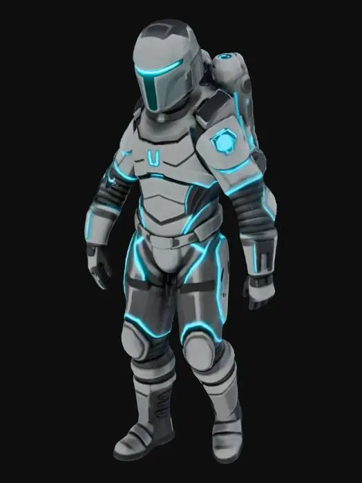 3D model for Space Exploration Suit Design