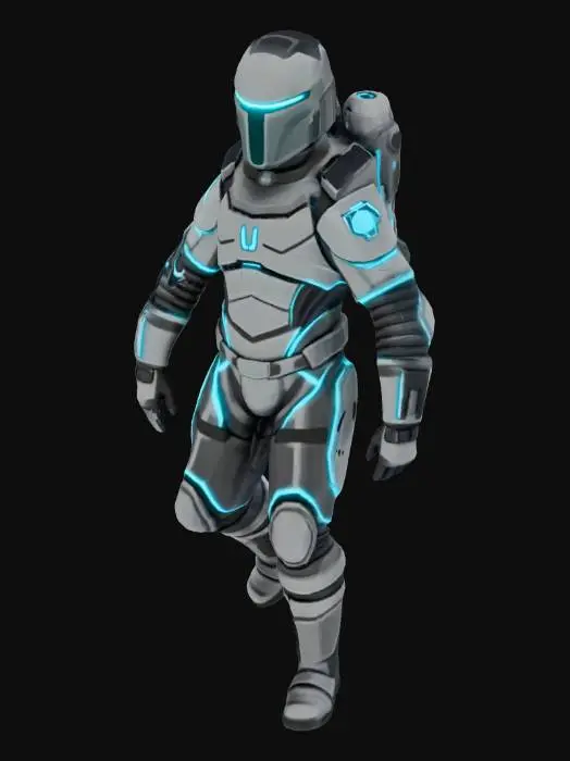 3D model for Space Exploration Suit Design