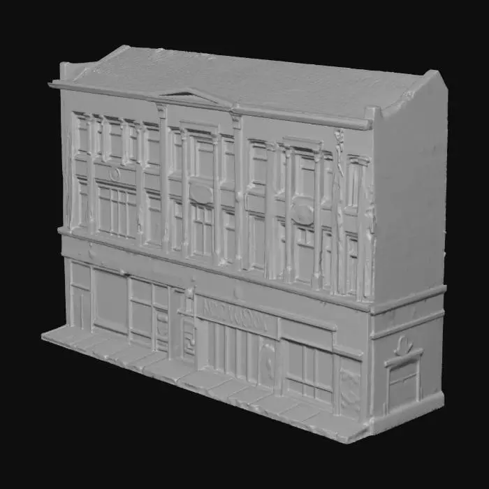 3D model for Shisha Shopfront