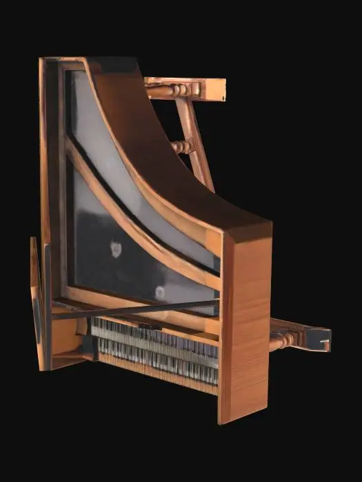 3D model for clavicembalo