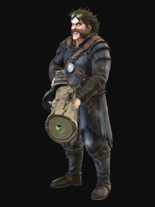 3D model for Timber Techno Hunter