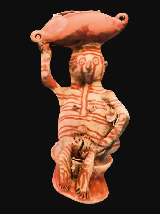 3D model for Terracotta Bearer Statue