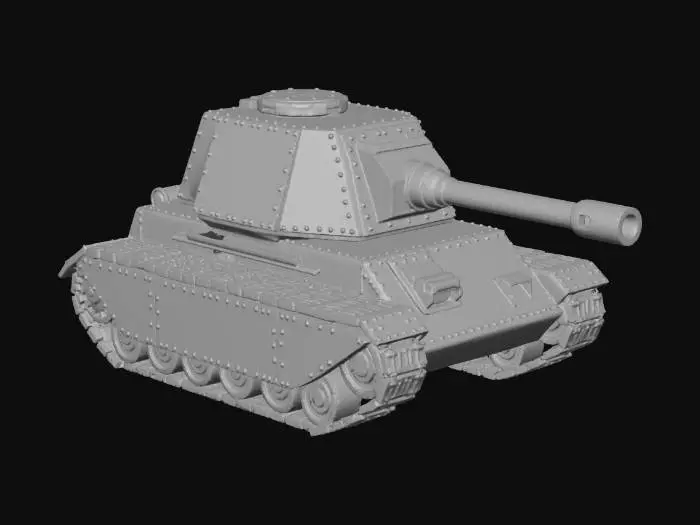 3D model for Patchwork Tank