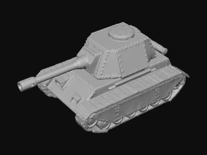 3D model for Patchwork Tank