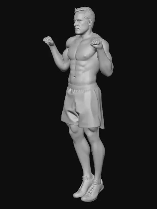 3D model for Jumping Athlete