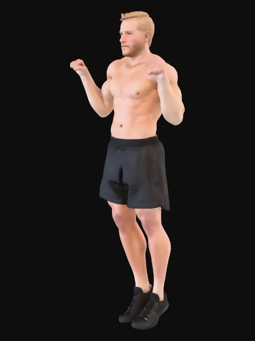 3D model for Jumping Athlete