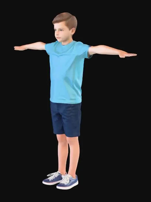 3D model for T-Pose Balance