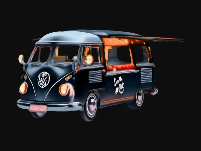 3D model for Food Truck Delight, #PBR#