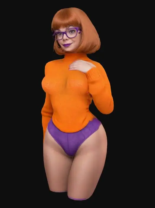 3D model for Sculpture in Pink Sweater