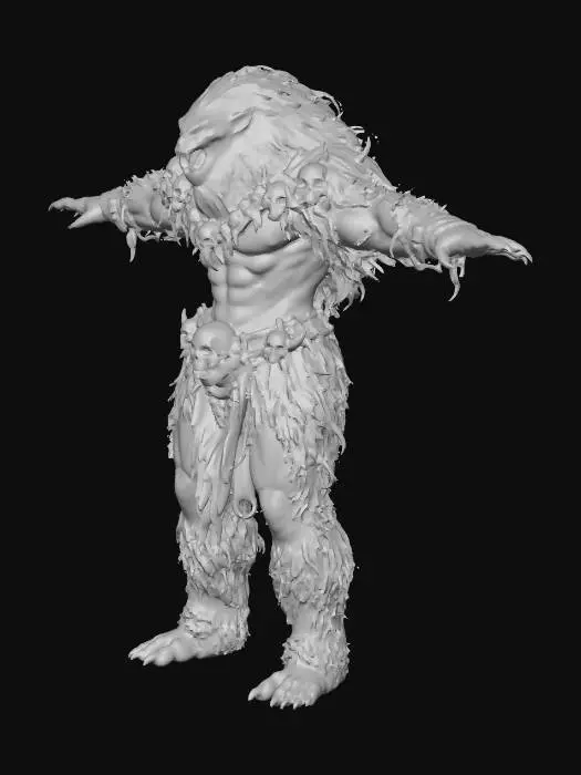 3D model for Skullflame Colossus