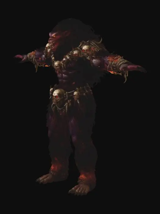 3D model for Skullflame Colossus