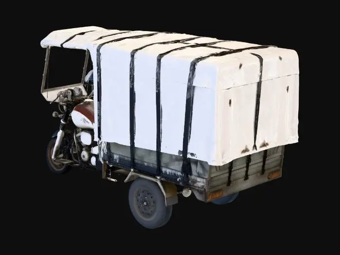 3D model for Motorcycle Transporter