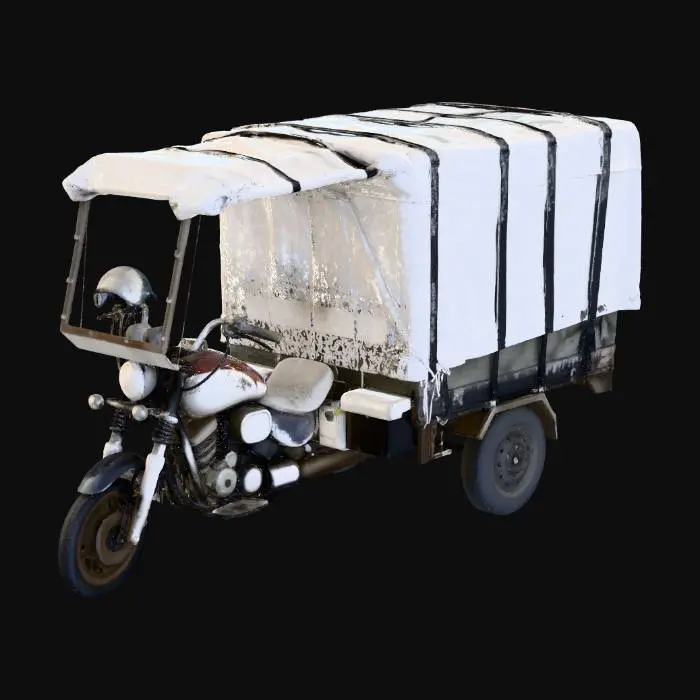 3D model for Motorcycle Transporter