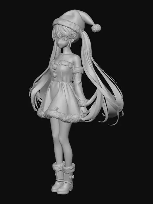 3D model for Santa's Little Helper, #Christmas2025#