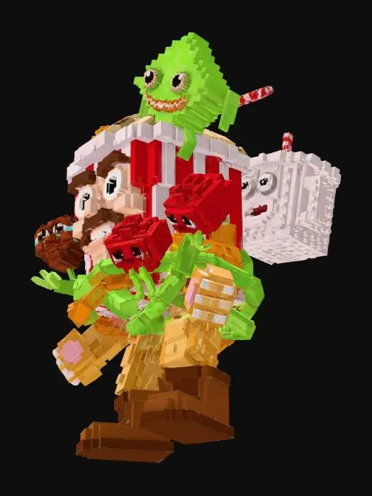 3D model for La god combinaisons