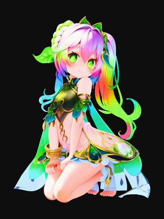 3D model for Rainbow Dreamer