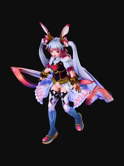 3D model for Harlequin Timekeeper