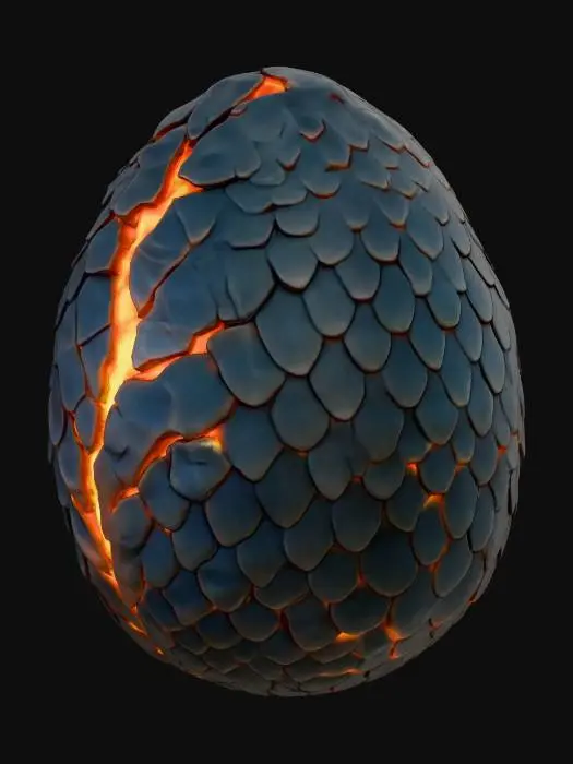 3D model for Inferno Egg