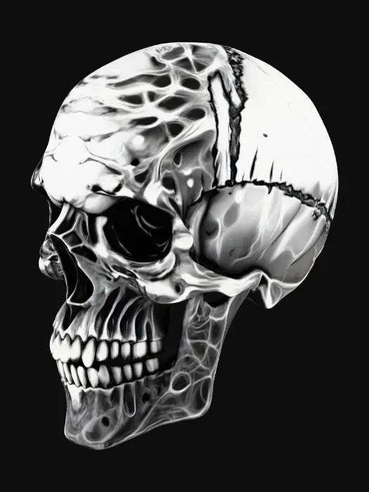 3D model for Skull Wicked Realm JP3D