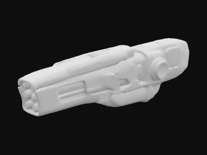 3D model for Galactic Blaster
