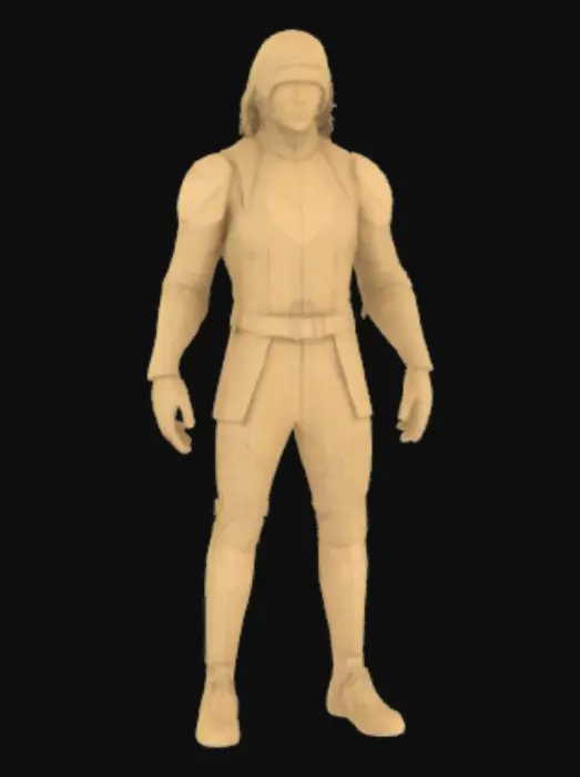 3D model for The Lens Runner