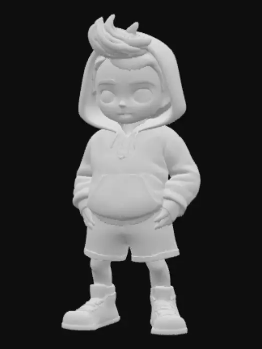 3D model for Gangster Chibi
Anime Style 
Modern
Trainings Anzug 
Sneaker 
Goldkette 
