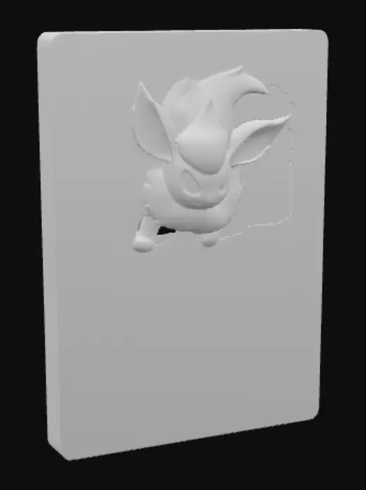 3D model for Flamara Card