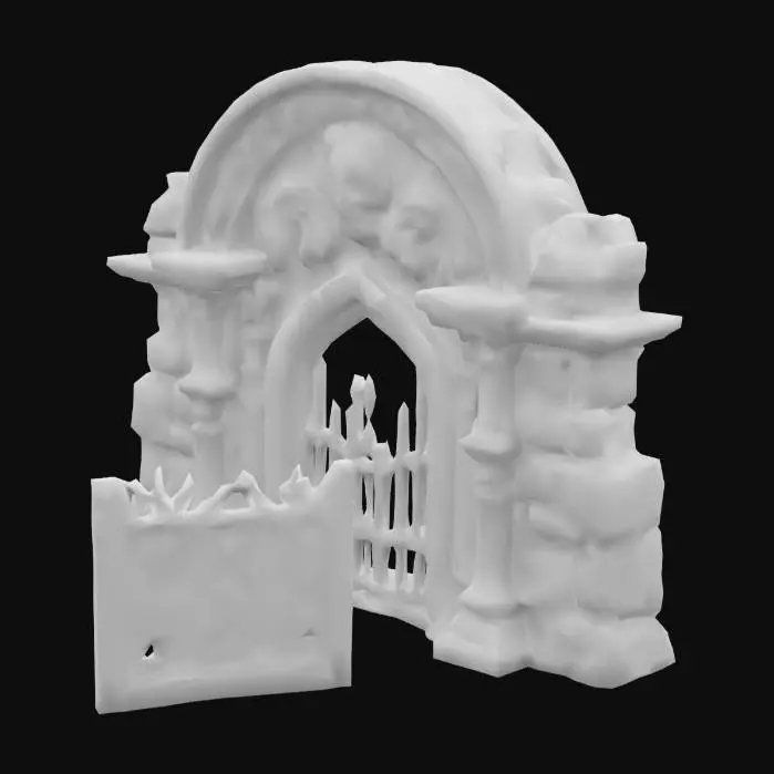 3D model for crypt,  #emblem#