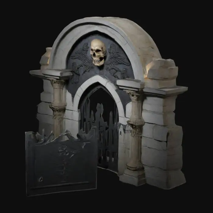 3D model for crypt,  #emblem#