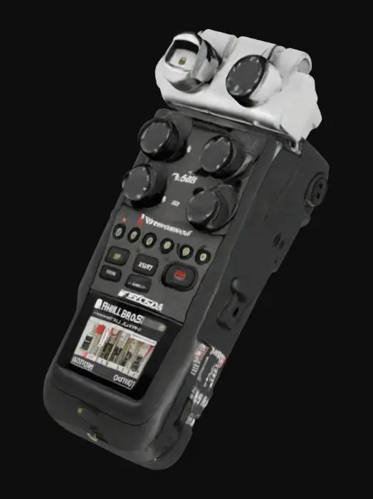 3D model for Zoom H6 Handy Recorder