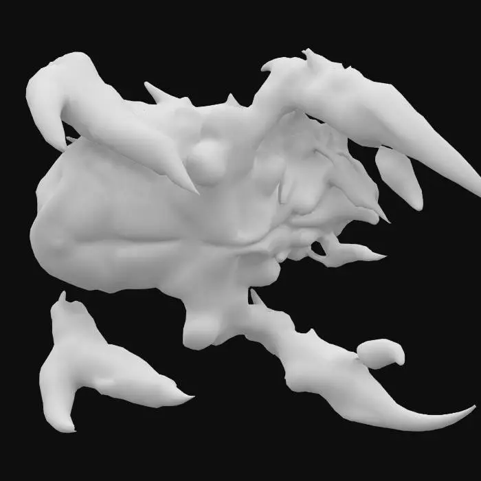 3D model for Infernal Guardian