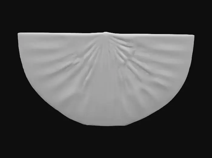 3D model for Patriotic Bunting Fan