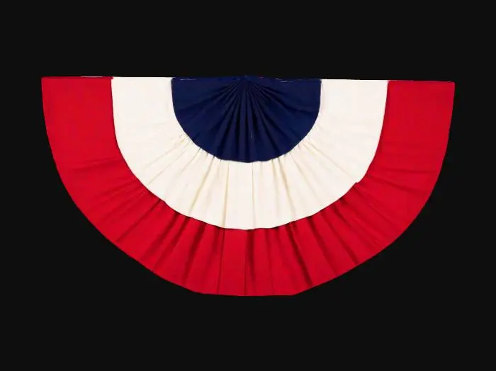 3D model for Patriotic Bunting Fan