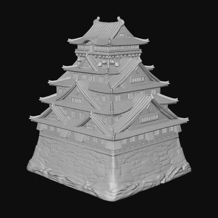 3D model for Himeji Castle