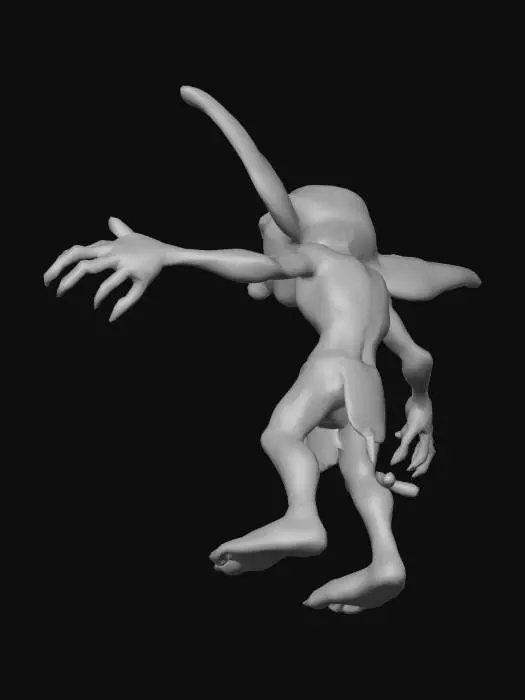 3D model for fantasy goblins