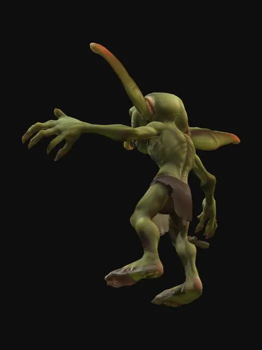 3D model for fantasy goblins