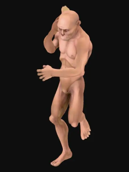 3D model for Neanderthal Toolmaker