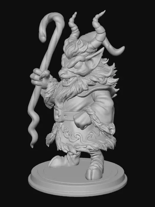 3D model for evill santa ants