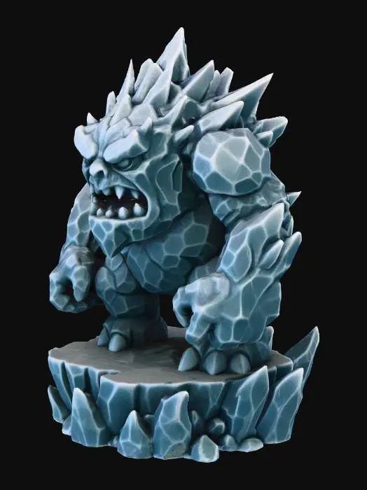 3D model for Stone Guardian