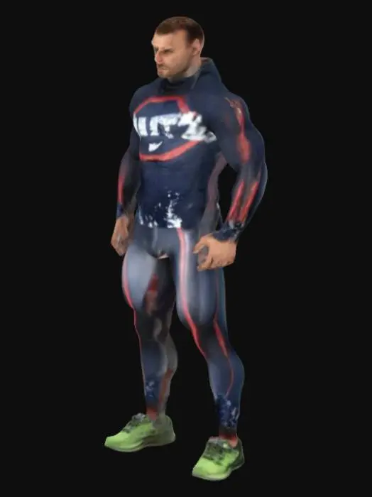 3D model for Superhero Workout Gear