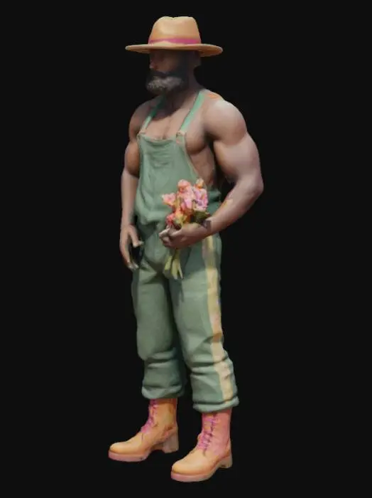 3D model for Gardener in Style, #garden#