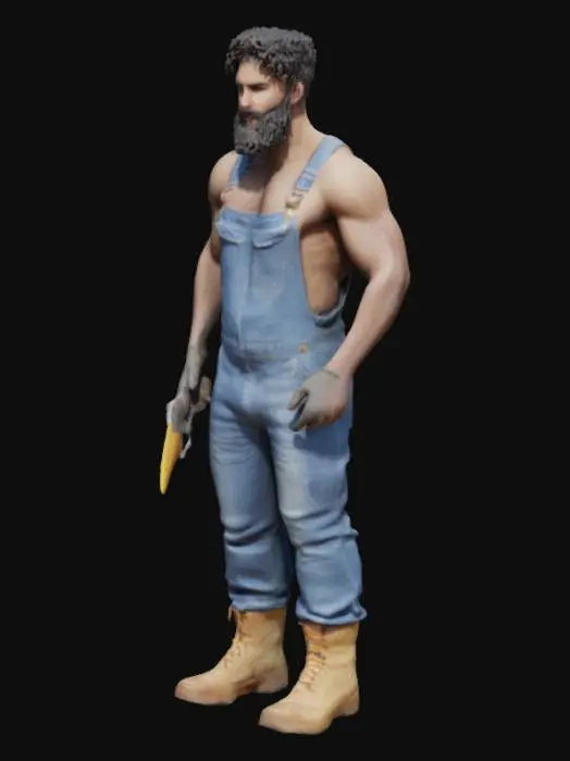 3D model for Lumberjack Vibes